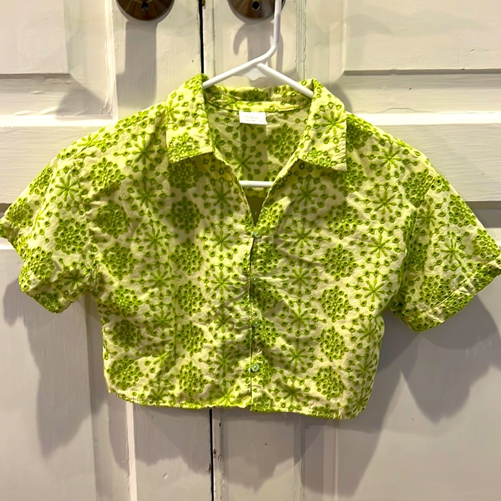 Zara cropped top